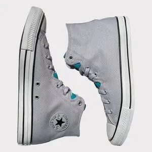 Converse Unisex CTAS HI A08591F Ghost Town Rapid Teal Black Sneakers Retro Converse | Shoes | Converse Unisex Ctas Hi A859f Ghost Town  main image 2